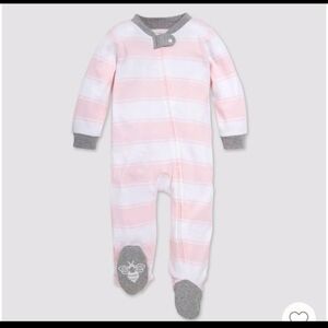 Burts bees baby girl sleeper